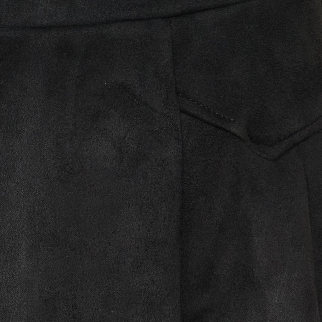 MARTA DU CHATEAU Marta du chateau Dam Kjol MdcNandina 57123Suede Skirt Nero