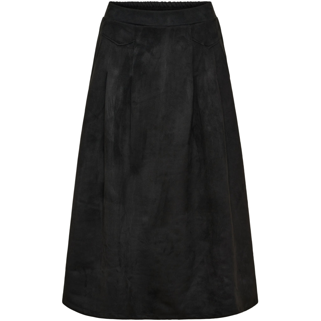MARTA DU CHATEAU Marta du chateau Dam Kjol MdcNandina 57123Suede Skirt Nero