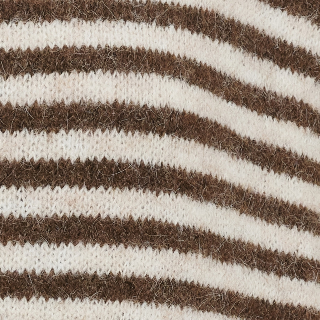 MARTA DU CHATEAU Marta du chateau Dam Stickad MdcSicilia 8155- Knit Choco