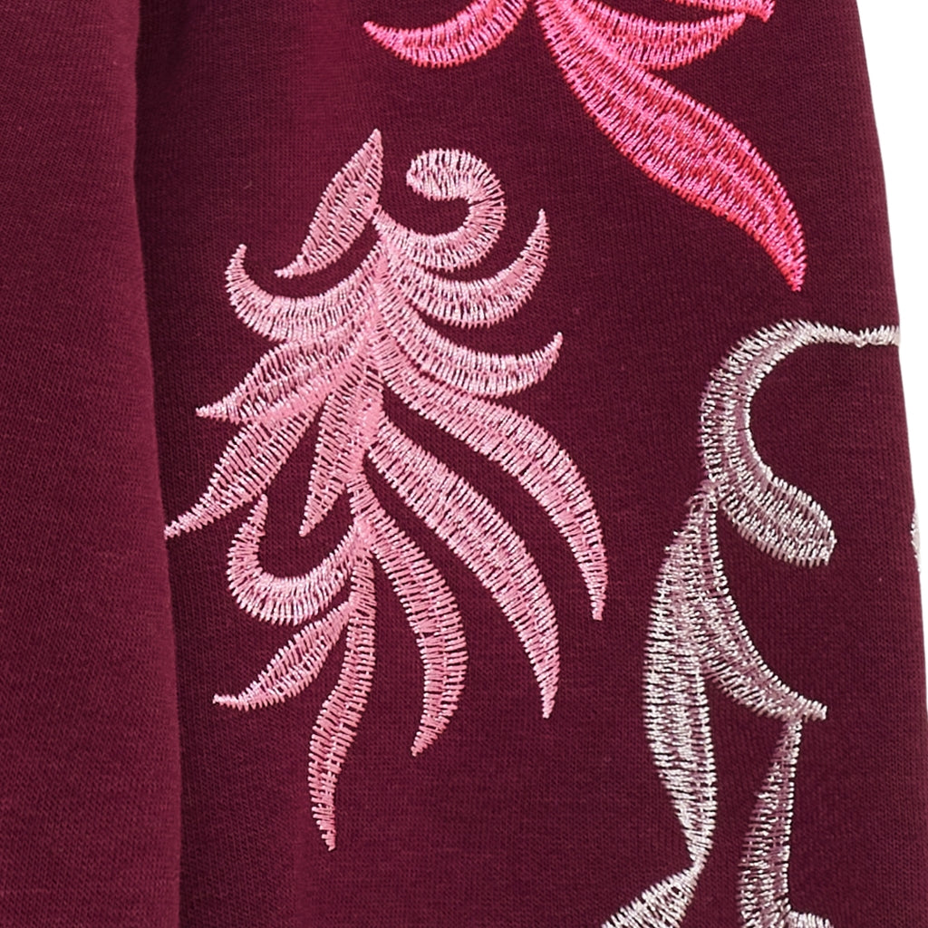 MARTA DU CHATEAU Marta du chateau Dam Sweatshirt MdcLuretta 8939 Sweatshirt Wine