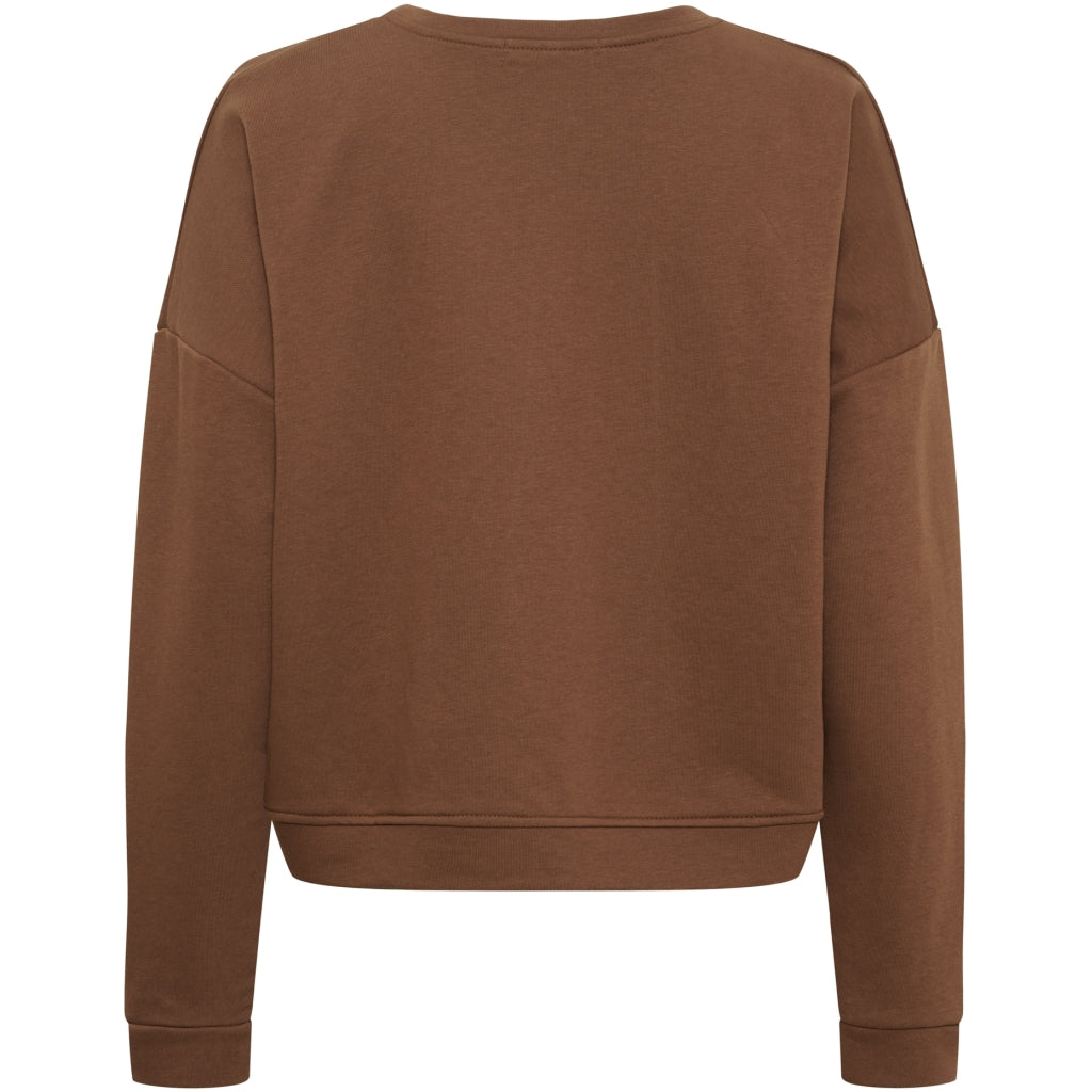 MARTA DU CHATEAU Marta du chateau Dam Sweatshirt MdcOceana 261838 Sweatshirt Chocolato6