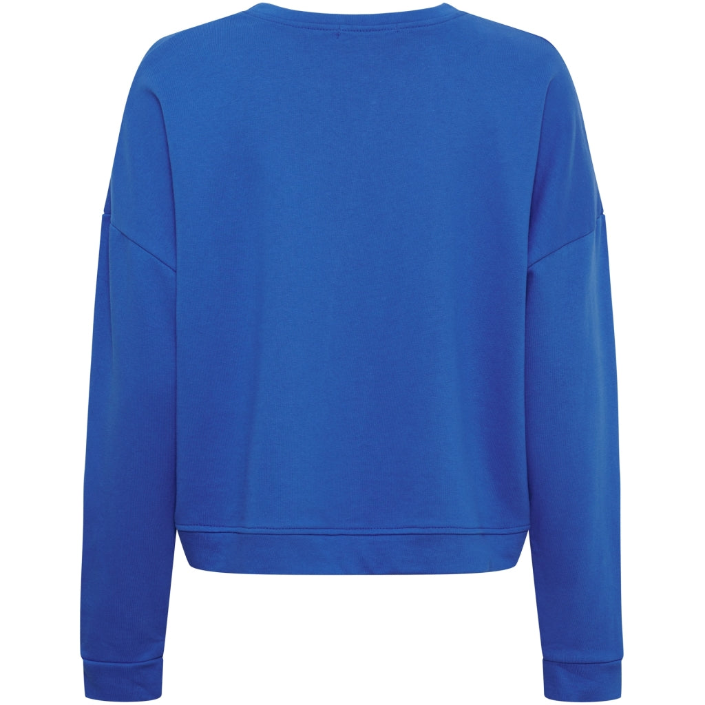 MARTA DU CHATEAU Marta du chateau Dam Sweatshirt MdcOceana 261838 Sweatshirt Royal16