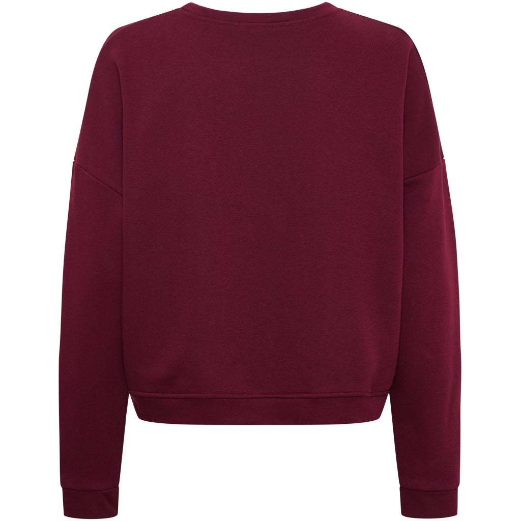 MARTA DU CHATEAU Marta du chateau Dam Sweatshirt MdcOceana 261838 Sweatshirt Wine14
