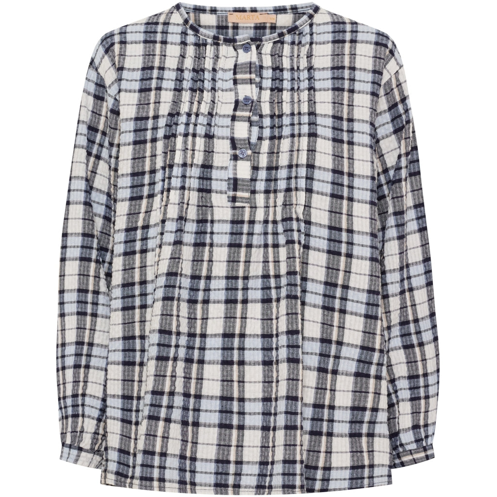 MARTA DU CHATEAU Marta du chateau dam blus MdcAstree 258008 Shirt Blue43