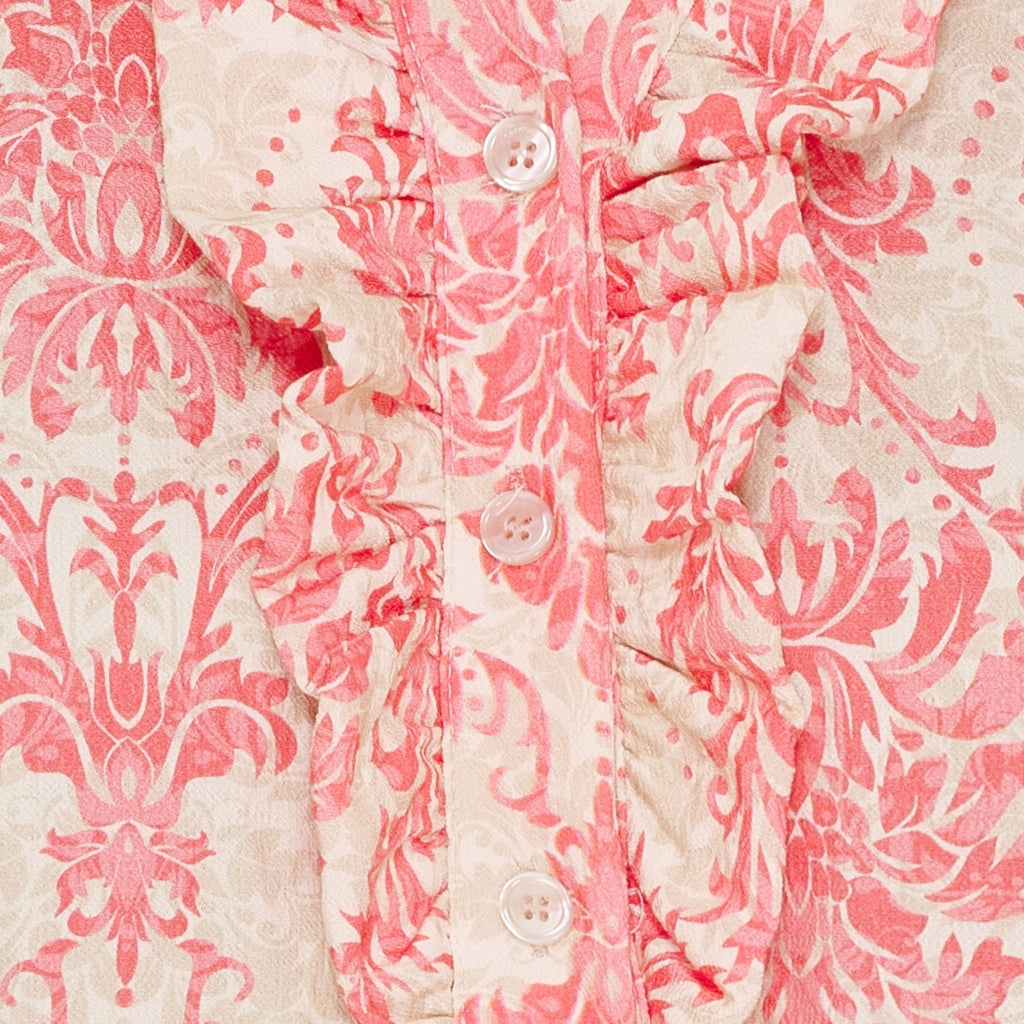 MARTA DU CHATEAU Marta du chateau dam blus MdcCharlie 6892 Shirt Corallo6207tpf