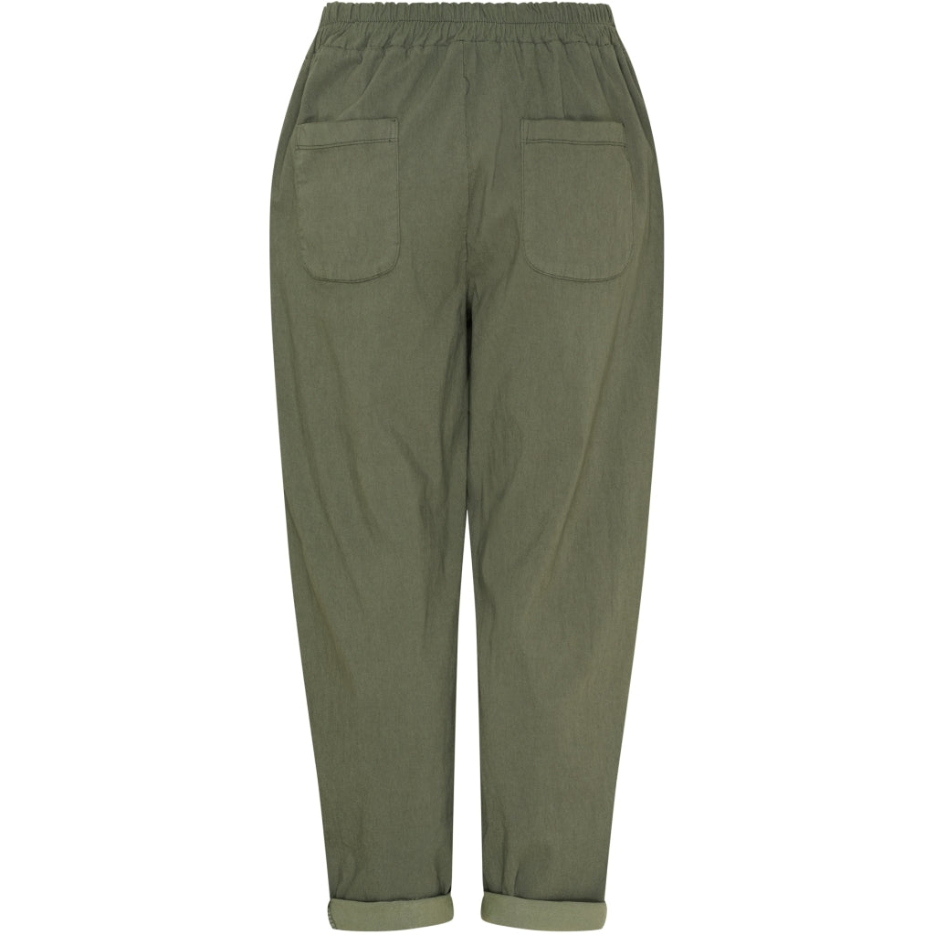 MARTA DU CHATEAU Marta du chateau dam byxor MdcRaffaella 8594 Pant Dark Khaki
