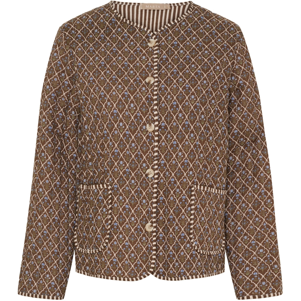 MARTA DU CHATEAU Marta du chateau dam jacka MdcAvril 86567 Jacket Brown