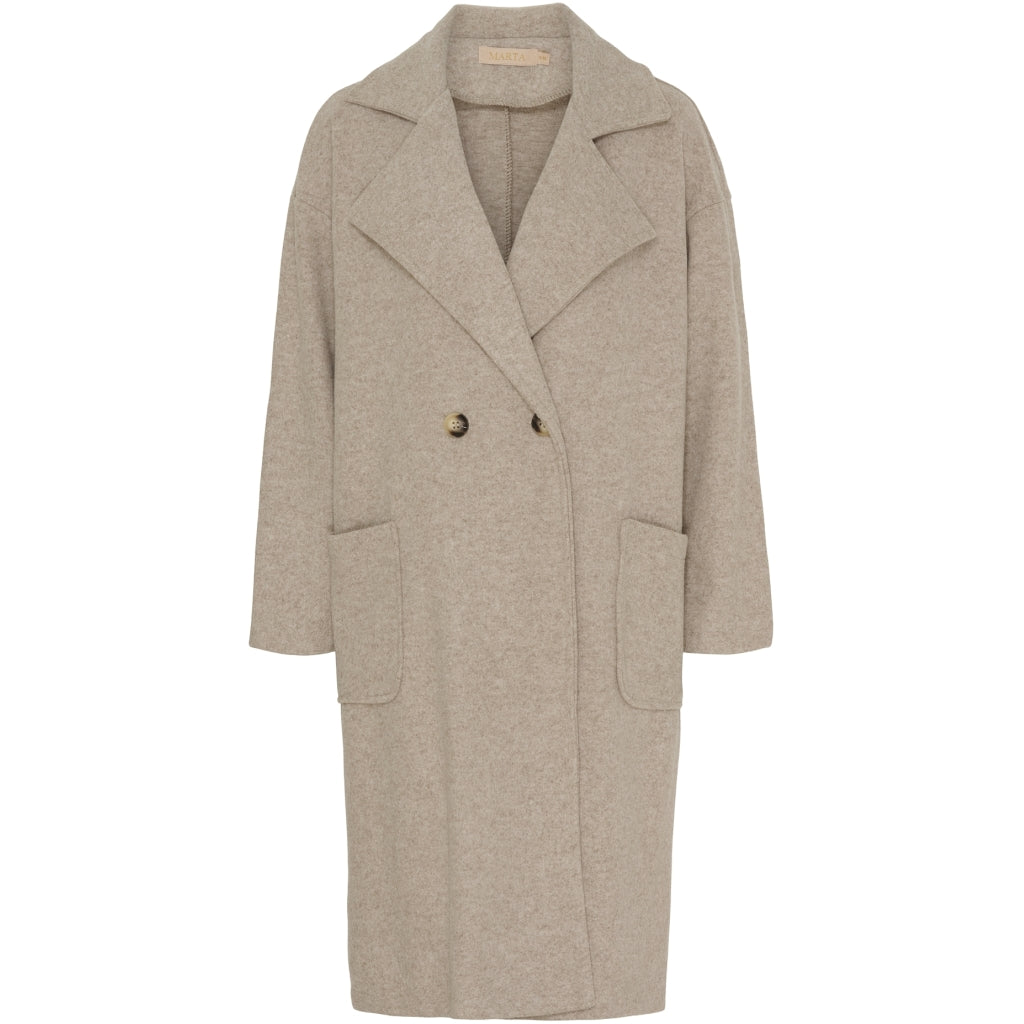 MARTA DU CHATEAU Marta du chateau dam jacka MdcIdalia 35079-1 Restudsalg Brown311
