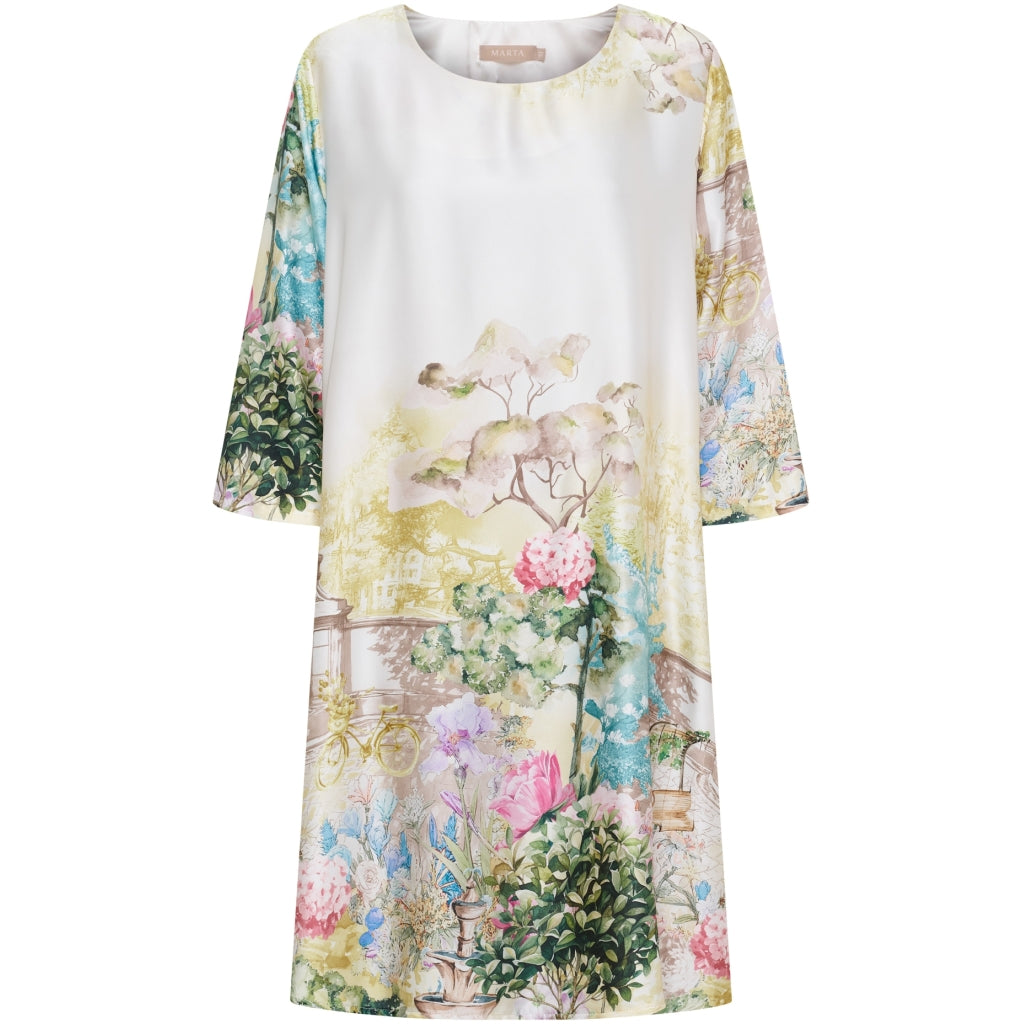 MARTA DU CHATEAU Marta du chateau dam klänning MDCFABIANA 7872 Dress Giallo
