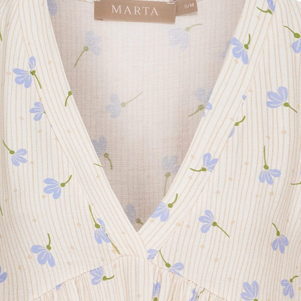 MARTA DU CHATEAU Marta du chateau dam klänning MdcAnika 7109 Dress CelesteCF0213ypV3