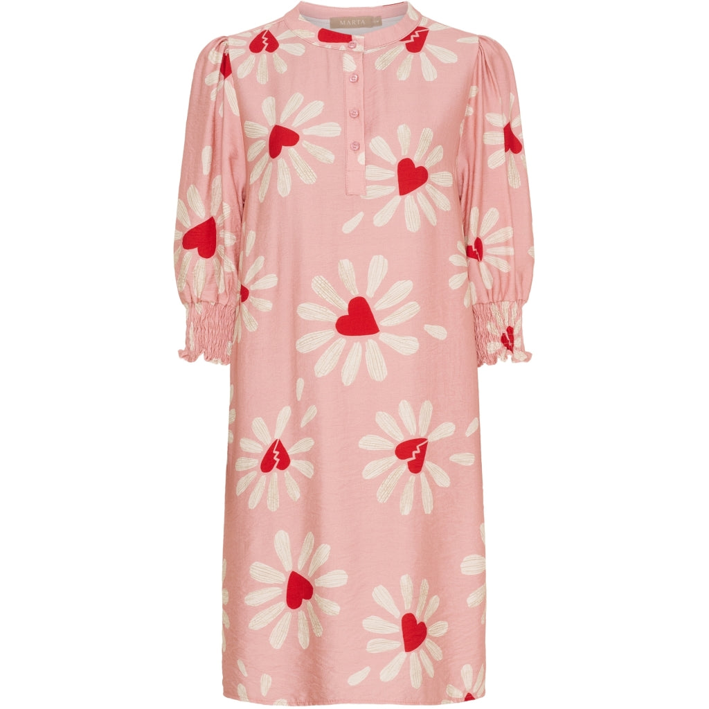 MARTA DU CHATEAU Marta du chateau dam klänning MdcAnita 39259 Dress Pink