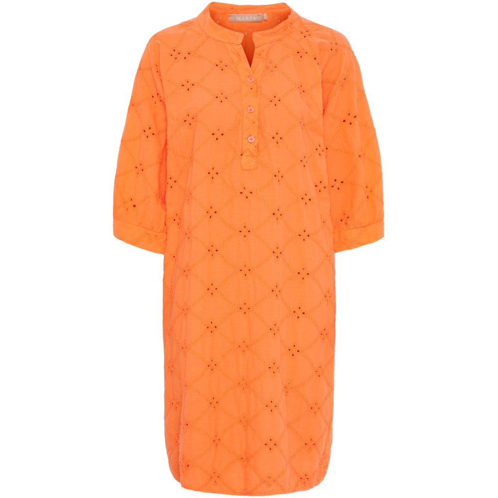MARTA DU CHATEAU Marta du chateau dam klänning MdcFelicia 7138 Dress Arancio