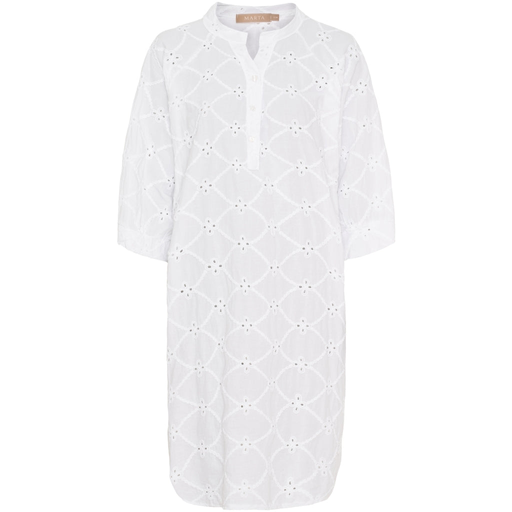 MARTA DU CHATEAU Marta du chateau dam klänning MdcFelicia 7138 Dress White