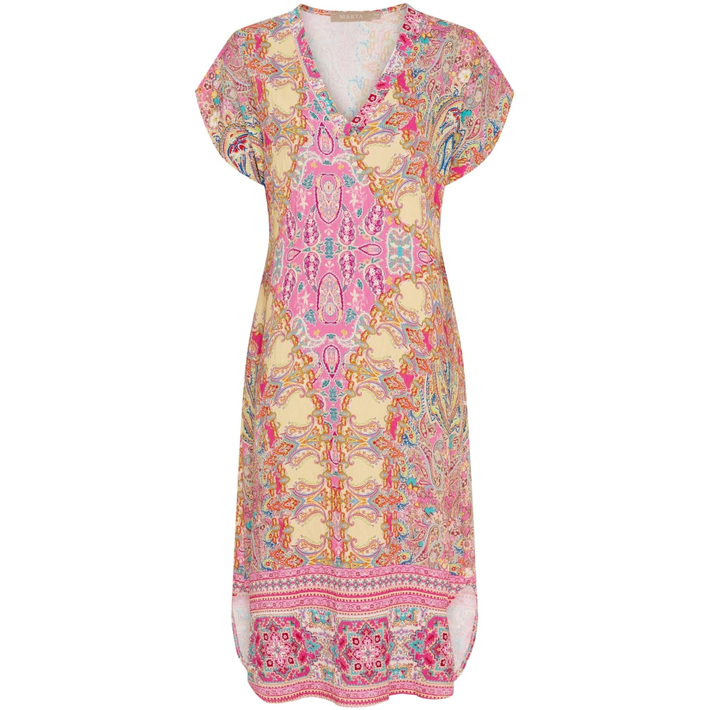 MARTA DU CHATEAU Marta du chateau dam klänning MdcHavanna 7129 Dress Fuxia3607tpf