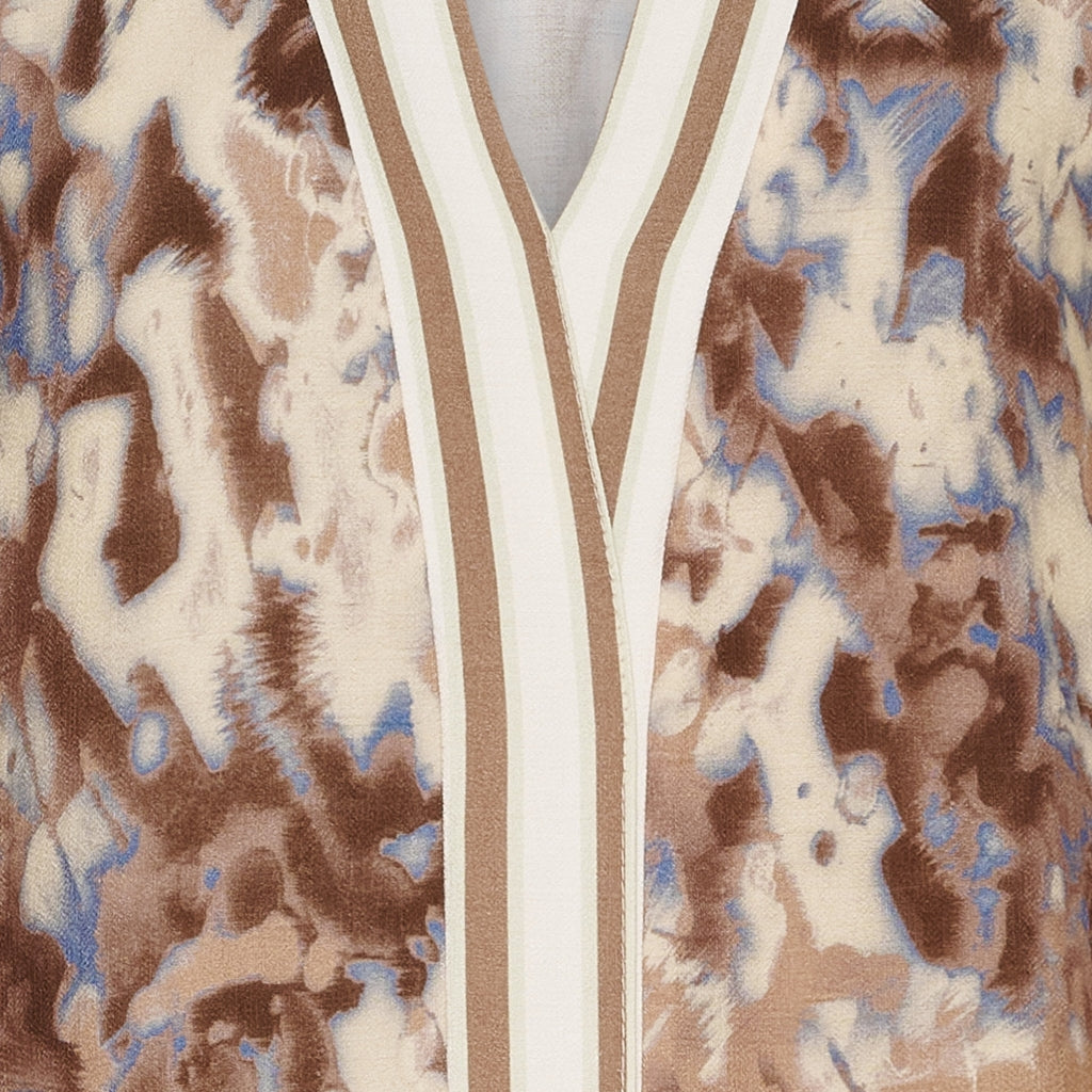 MARTA DU CHATEAU Marta du chateau dam klänning MdcStefania 7176 Dress Camel