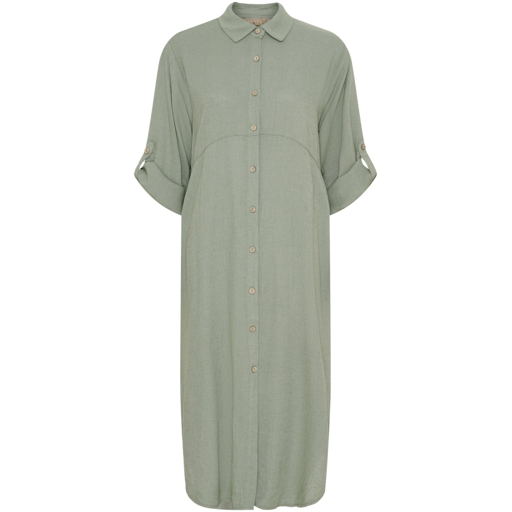 MARTA DU CHATEAU Marta du chateau dam klänning MdcVioletta 5149 Dress Military1011
