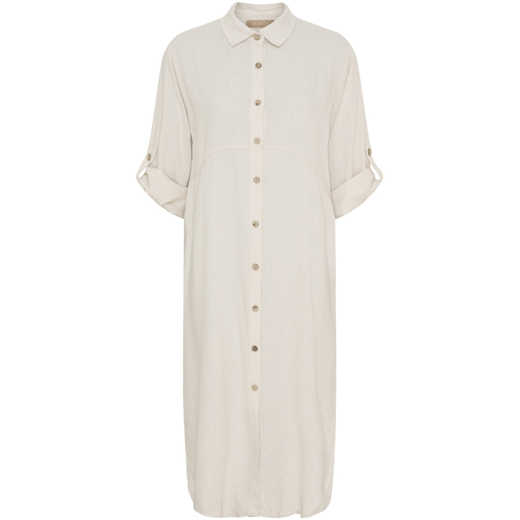 MARTA DU CHATEAU Marta du chateau dam klänning MdcVioletta 5149 Dress Sabbia102