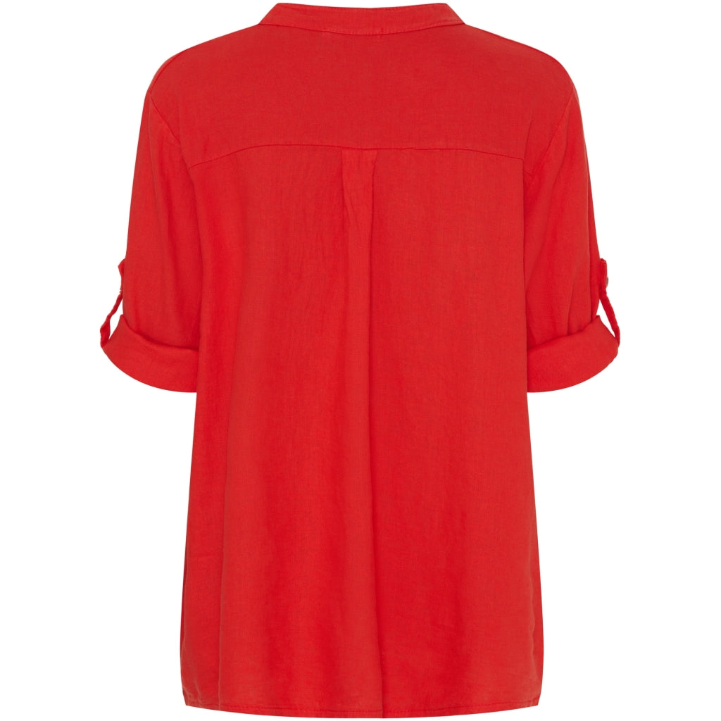 MARTA DU CHATEAU Marta du chateau dam skjorta 85731-1 Shirt Red