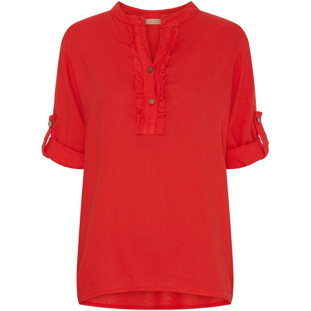 MARTA DU CHATEAU Marta du chateau dam skjorta 85731-1 Shirt Red