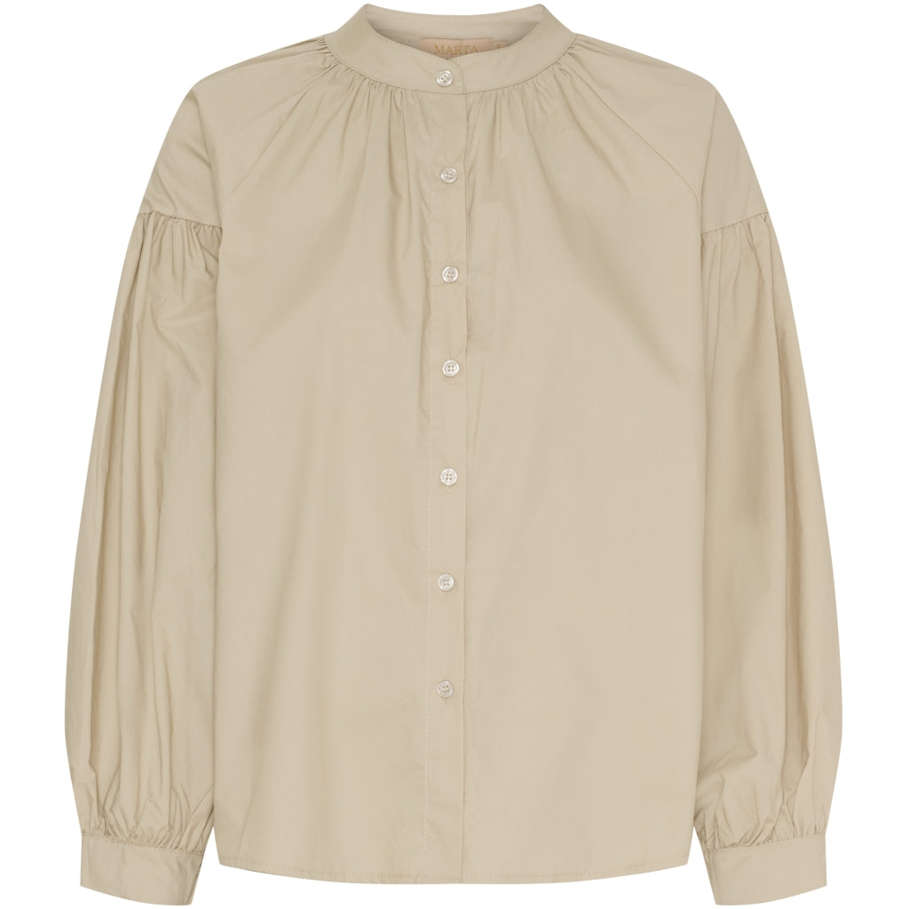 MARTA DU CHATEAU Marta du chateau dam skjorta MdcChristiana 248532 Shirt Beige31