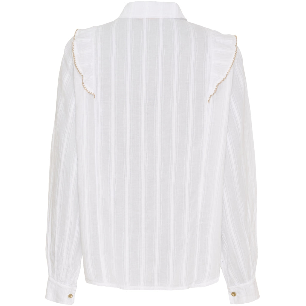 MARTA DU CHATEAU Marta du chateau dam skjorta MdcLaurette 6843 Shirt White/beige