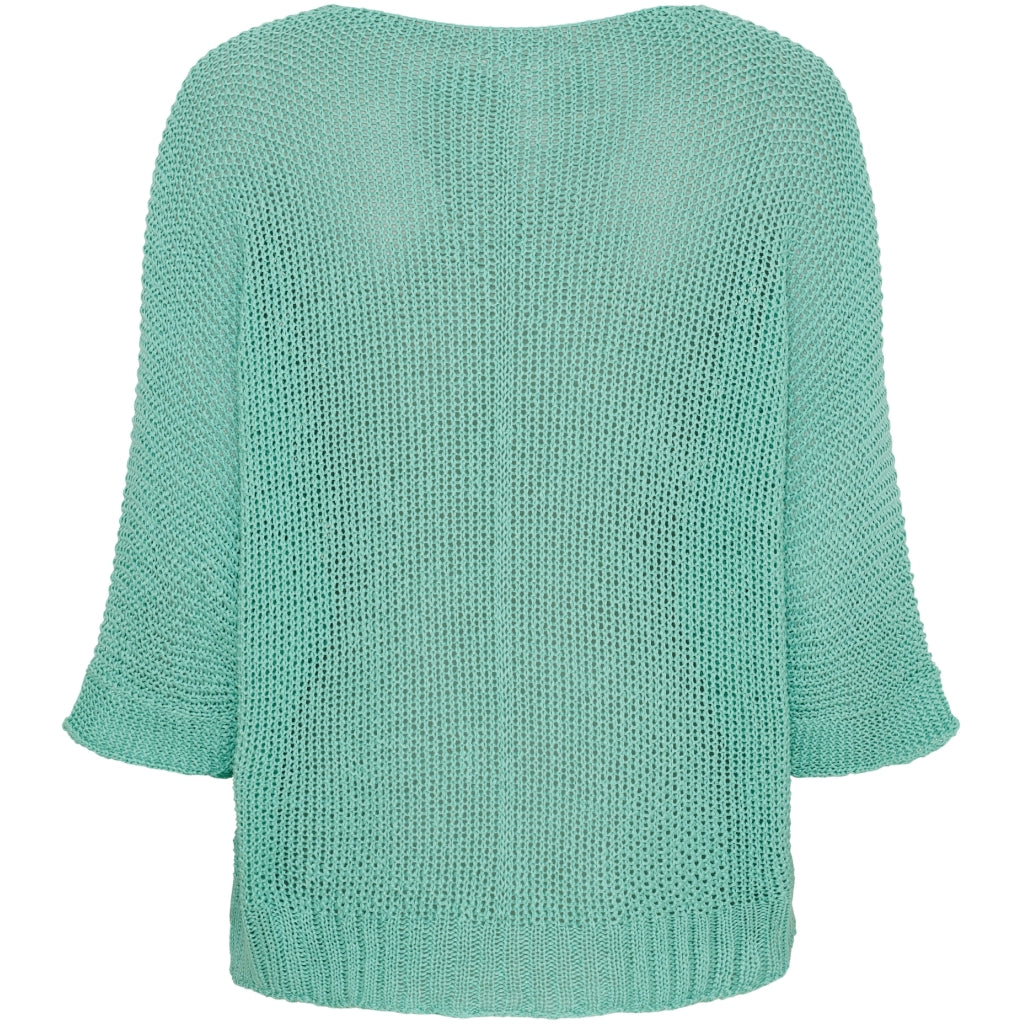 MARTA DU CHATEAU Marta du chateau dam stickad tröja 7010 Knit Aqua