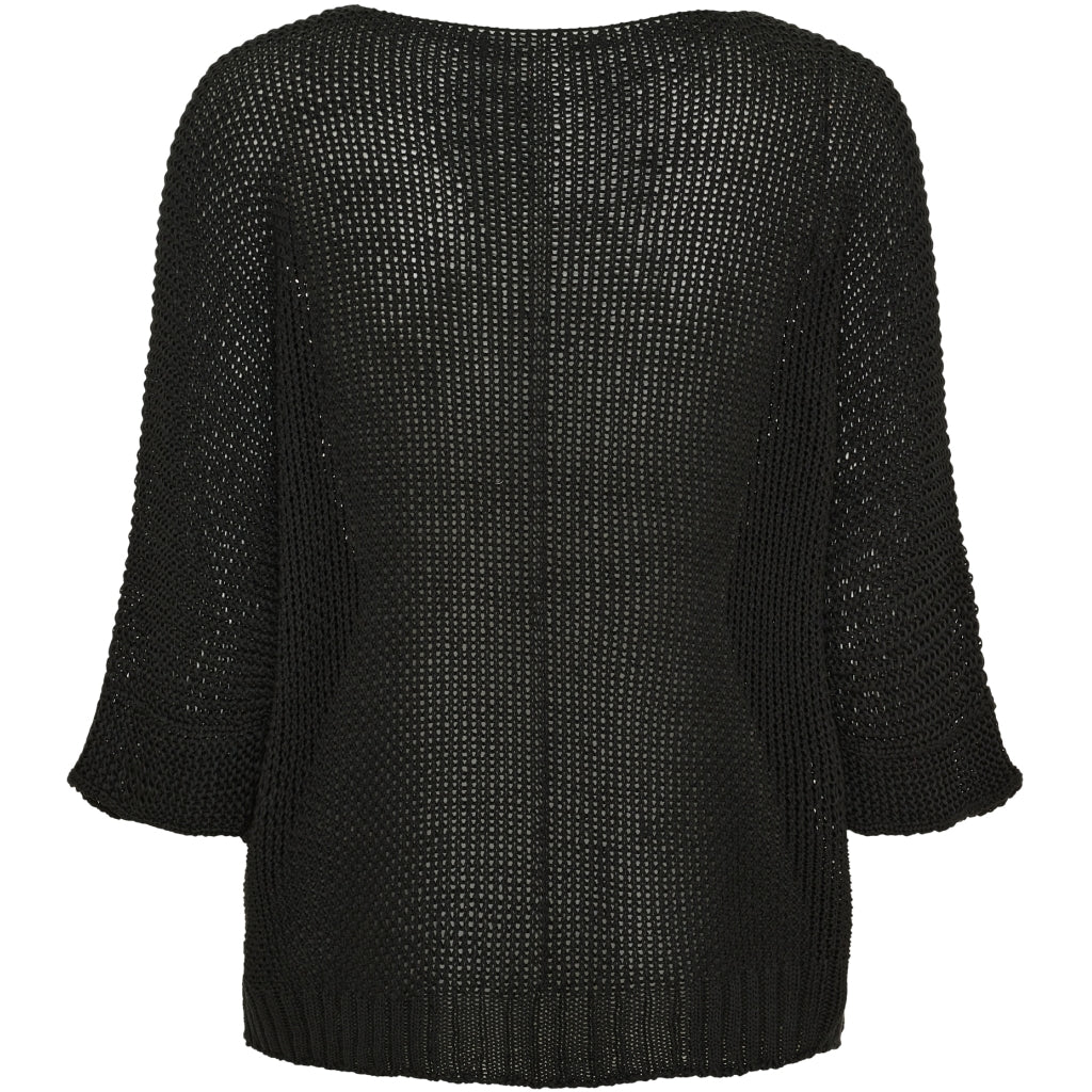 MARTA DU CHATEAU Marta du chateau dam stickad tröja 7010 Knit Black