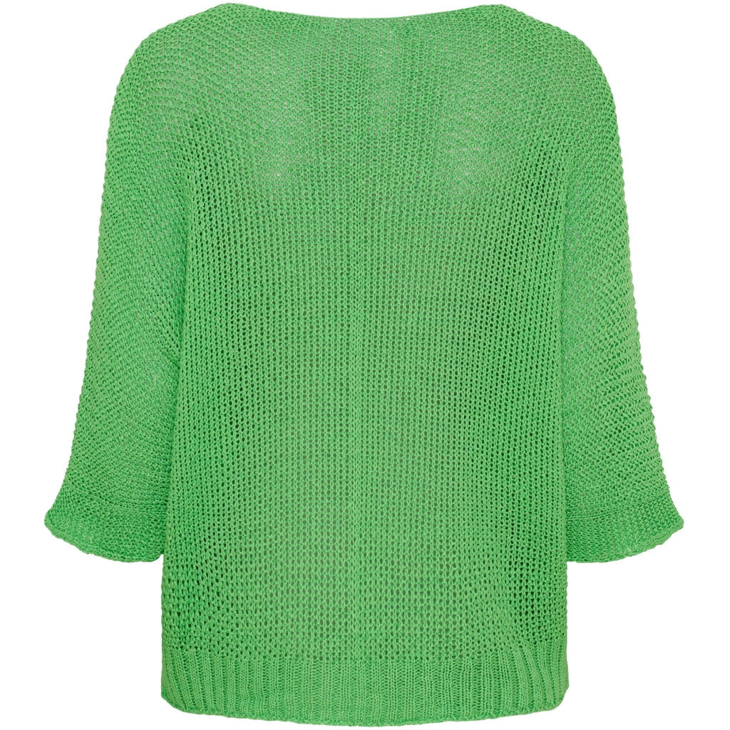 MARTA DU CHATEAU Marta du chateau dam stickad tröja 7010 Knit Green127