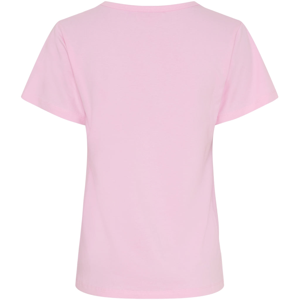 MARTA DU CHATEAU Marta du chateau dam t-shirt MT002 T-shirt Baby Pink