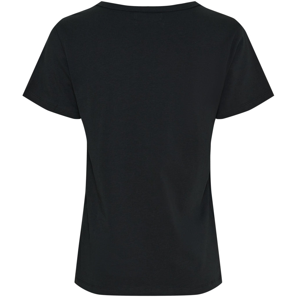 MARTA DU CHATEAU Marta du chateau dam t-shirt MT002 T-shirt Black