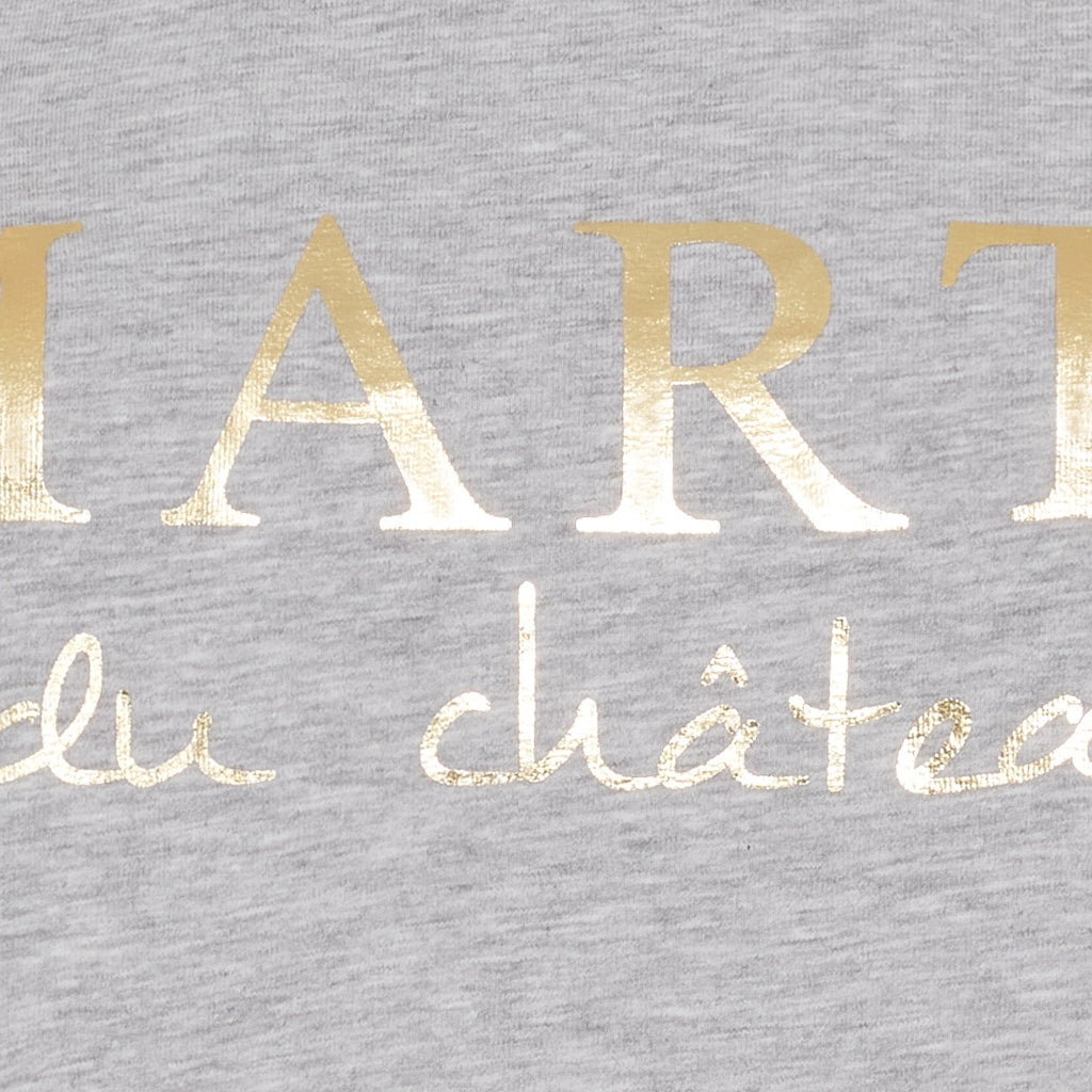 MARTA DU CHATEAU Marta du chateau dam t-shirt MT002 T-shirt Grey Melange