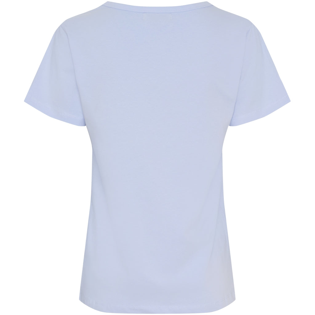 MARTA DU CHATEAU Marta du chateau dam t-shirt MT002 T-shirt Light blue