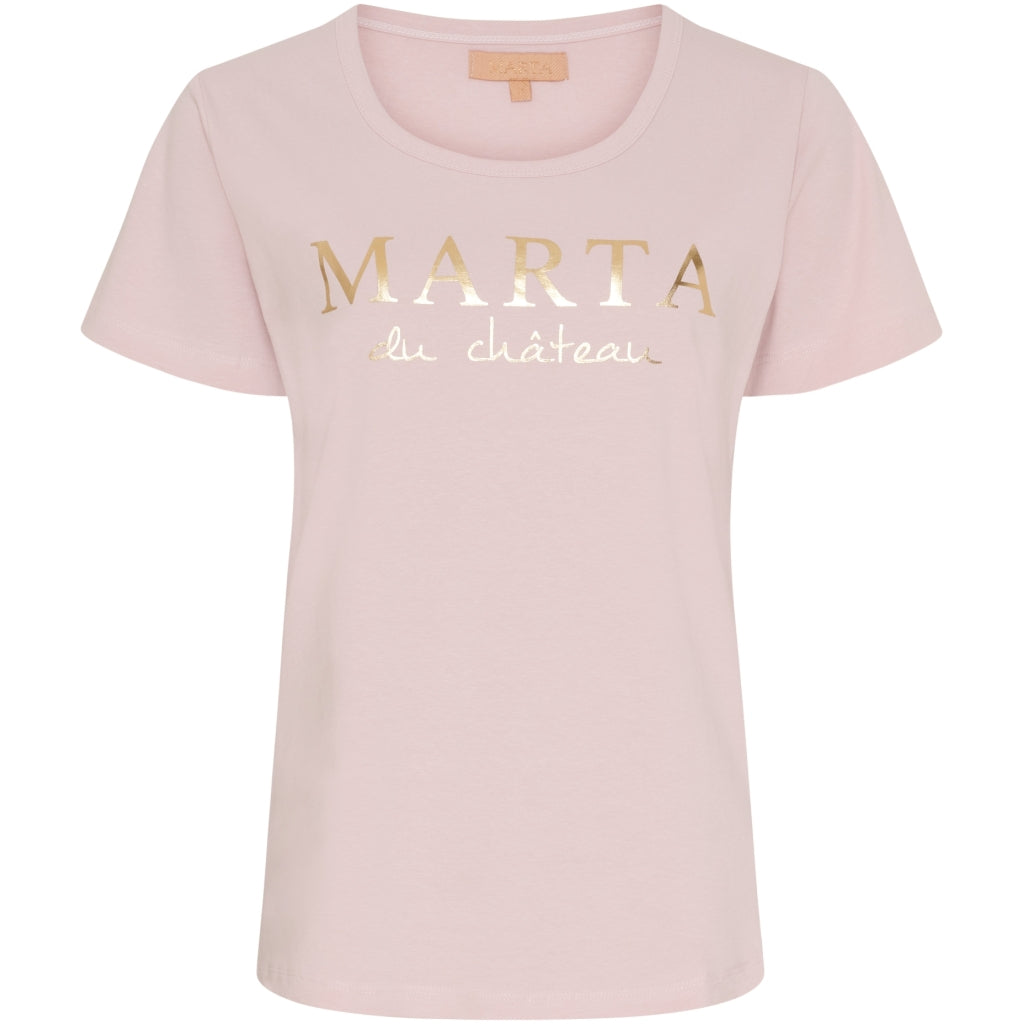 MARTA DU CHATEAU Marta du chateau dam t-shirt MT002 T-shirt Old Rose