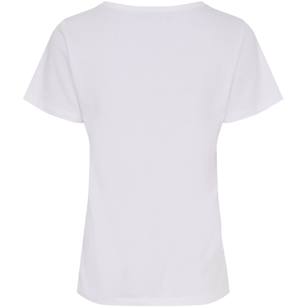 MARTA DU CHATEAU Marta du chateau dam t-shirt MT002 T-shirt Optisk White