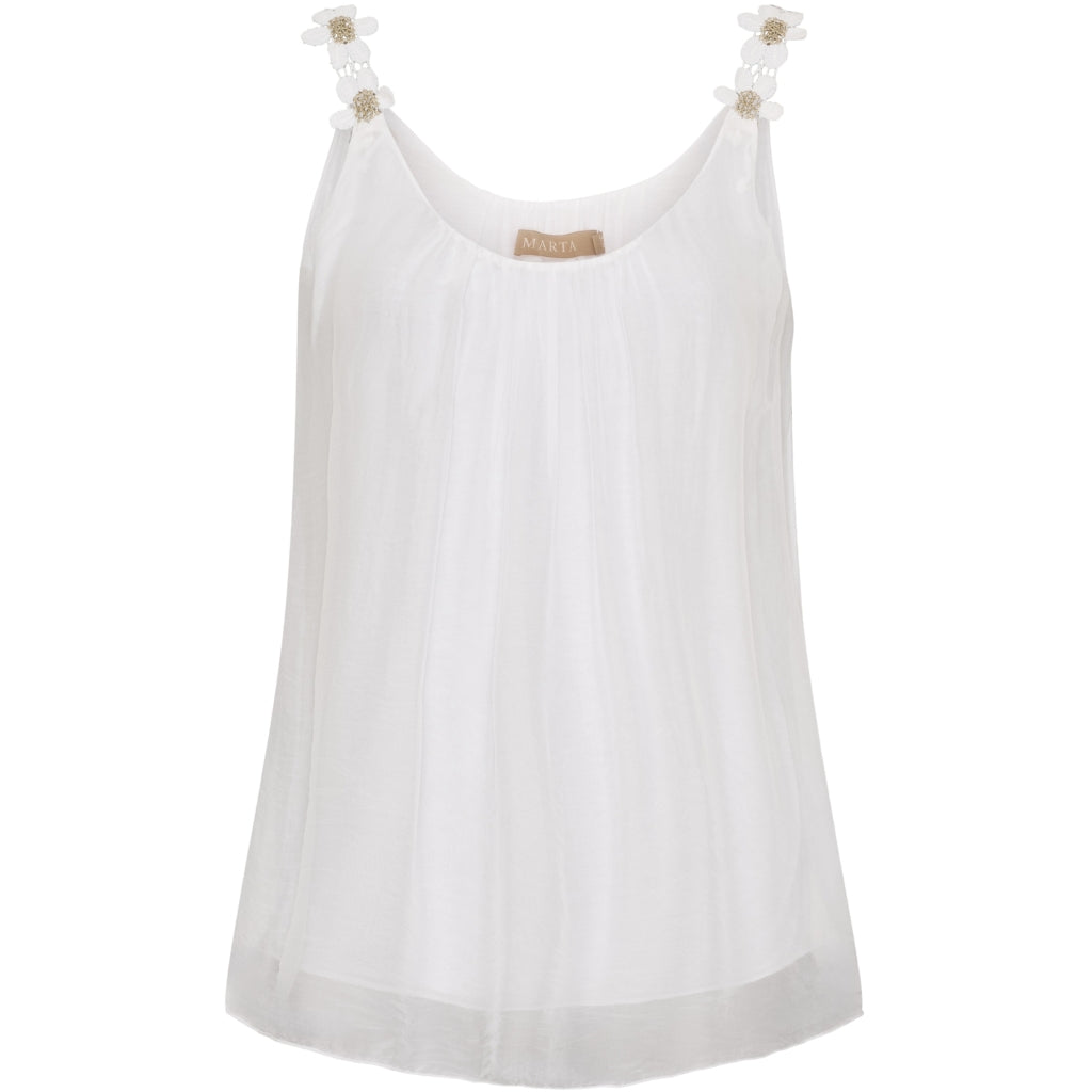 MARTA DU CHATEAU Marta du chateau dam top 61321 Top White