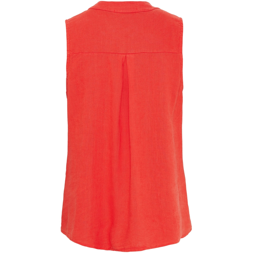 MARTA DU CHATEAU Marta du chateau dam topp MdcMalene 258356 Top Red5604