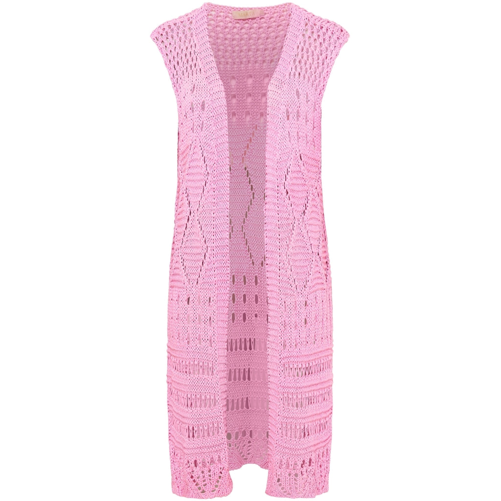 MARTA DU CHATEAU Marta du chateau dam väst 477 Knit Plain fuxia