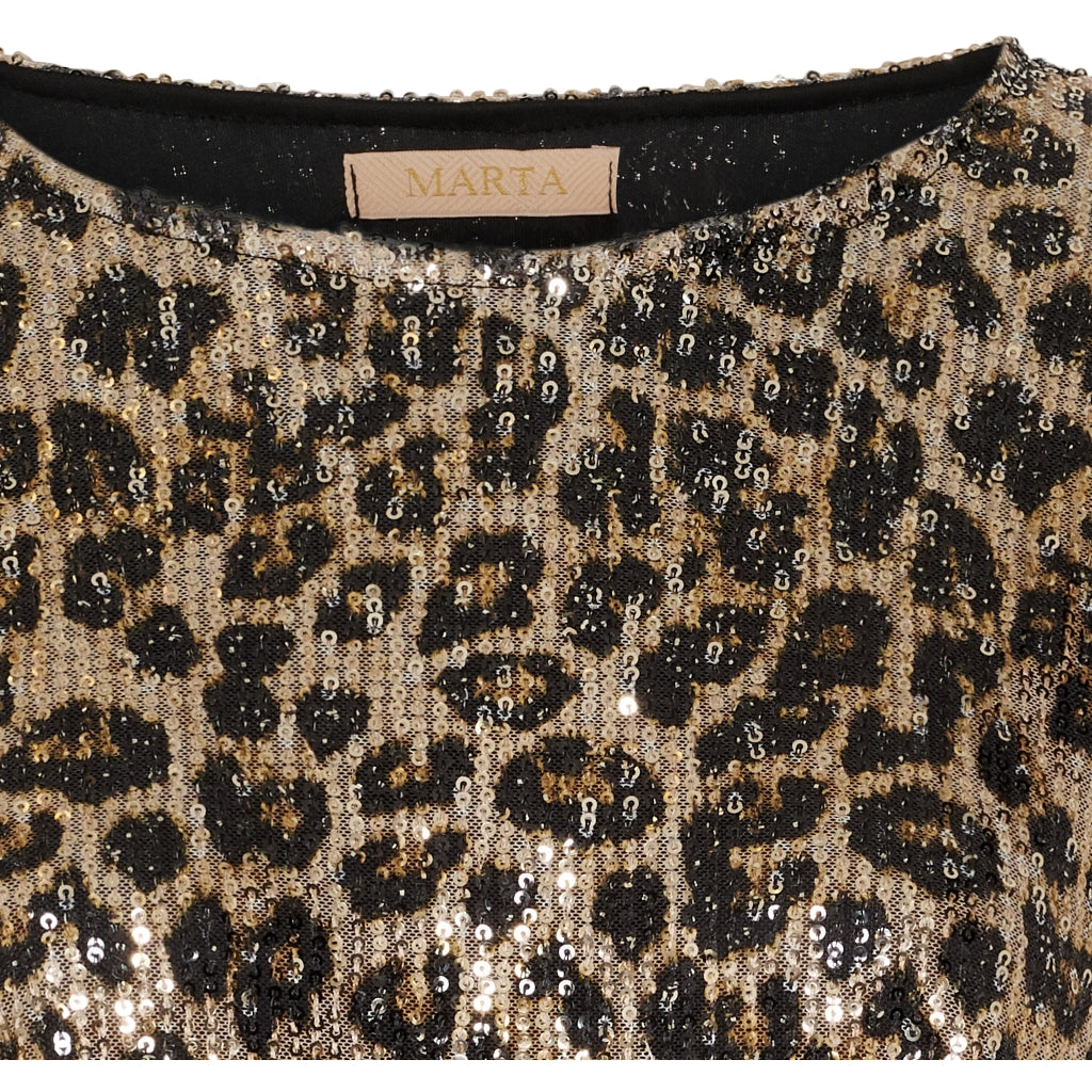 MARTA DU CHATEAU MdcBeline Dress Dress Leo Print