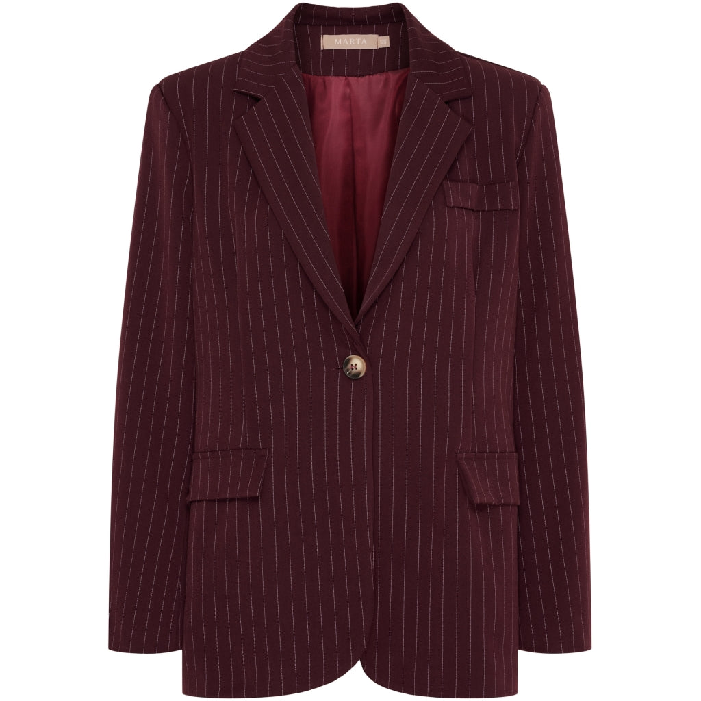 MARTA DU CHATEAU Marta du Chateau Dam blazer MdcDamiana 15502 Blazer Bordeaux