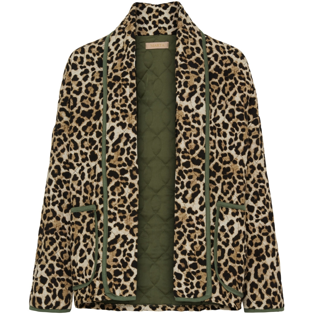 MARTA DU CHATEAU Marta du Chateau dam jacka MdcLise 23828 Jacket Leopard