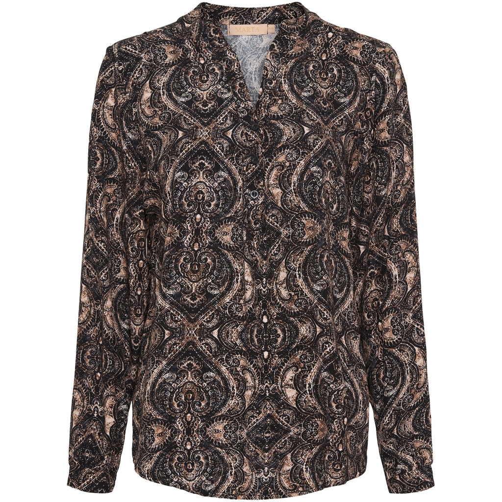 MARTA DU CHATEAU Marta du chateau dam skjorta 8128 Restudsalg Black9